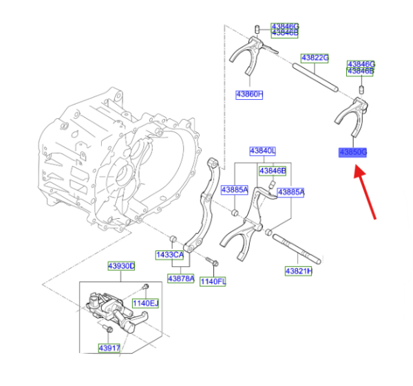 CATAL-SHIFT(3&7) 438502D000