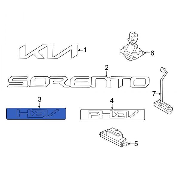 AMBLEM HYBRID 86314P4900