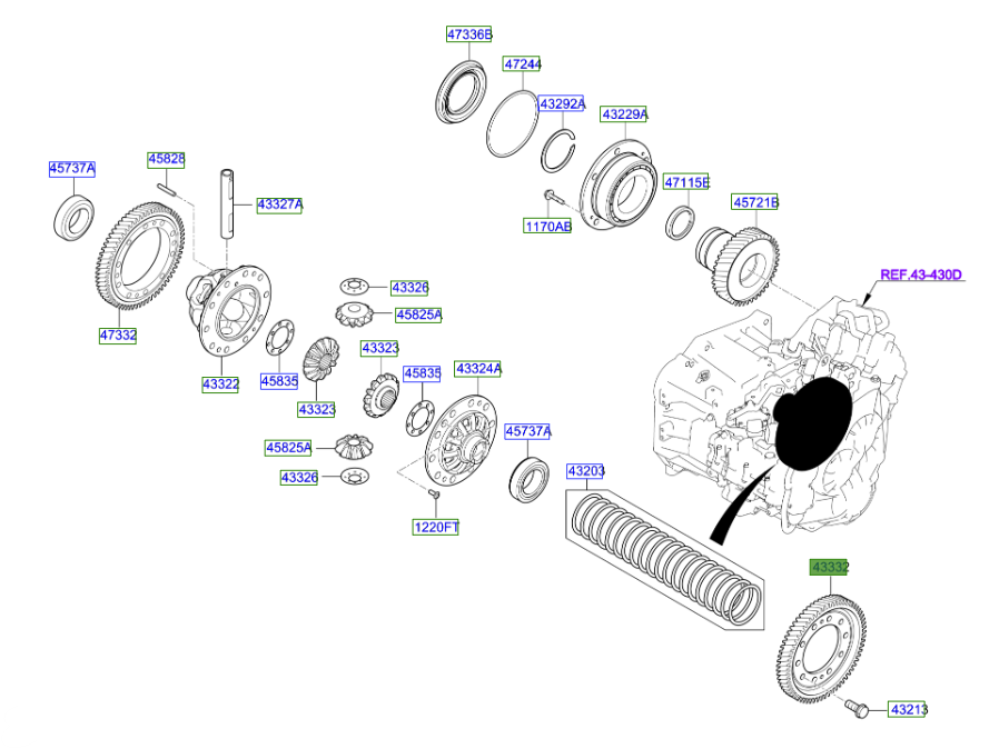DIFF.AYNA DISLISI 433322D110