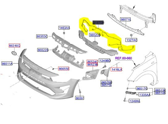 KABLO DEMETI  ON TAMPON 91895H8090