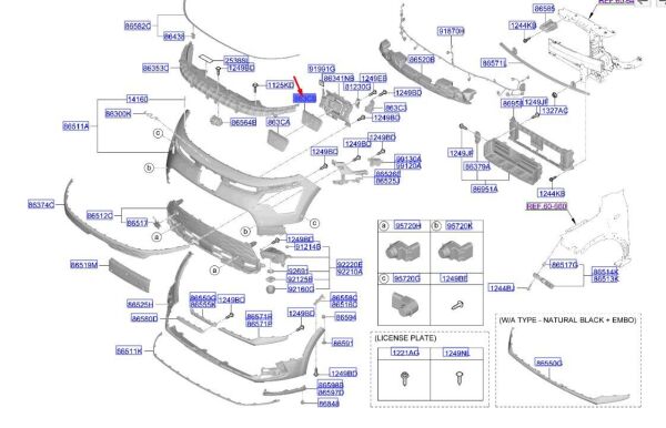 KAPAK-ŞARJ KAPISI INR 863CBAO000