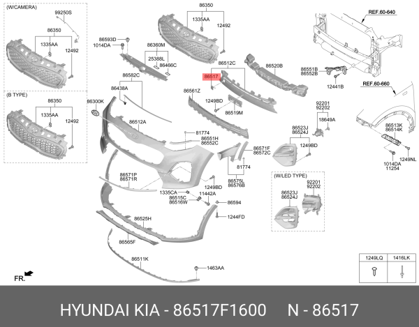 ON TAMPON CEKI DEMIRI KAPAGI 86517F1600