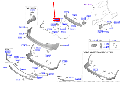 ARKA BRAKET ÜST MTG 86634P2000