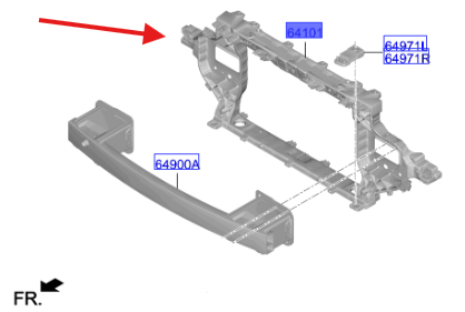 ON PANEL IC SACI 64101CV100