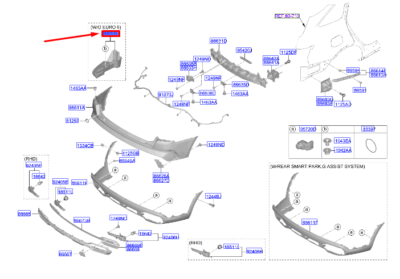 ARKA TAMPON ALT KAPAK SOL 86675P2000