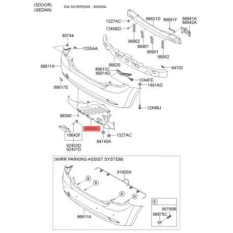 ARKA TAMPON BAKALITI 866901H000