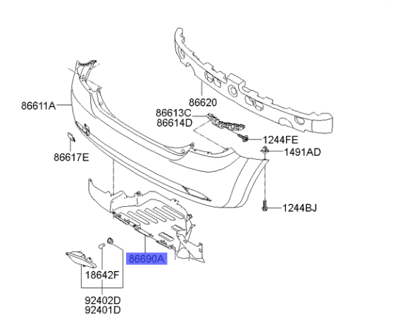 ARKA TAMPON BAKALITI 866901H200