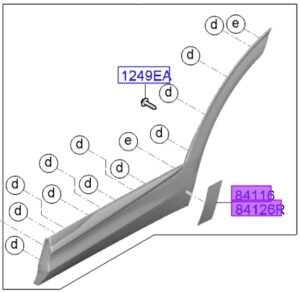 KAPI CIKARTMA SERIDI SAG 877F6R2100