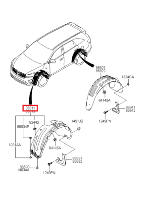 ON CAMURLUK IC DAVL. SOL 86810C5000