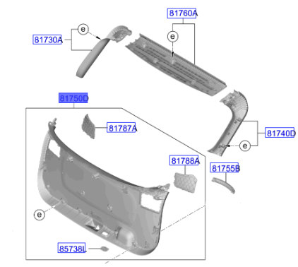 BAGAJ KAPAGI UST DOSEME 81710R2010WK