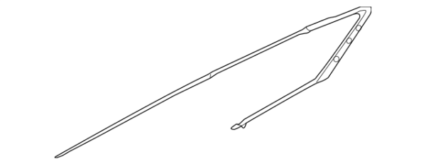 Arka Kapı Üst Direk Nikelaj Sol 83850D9010