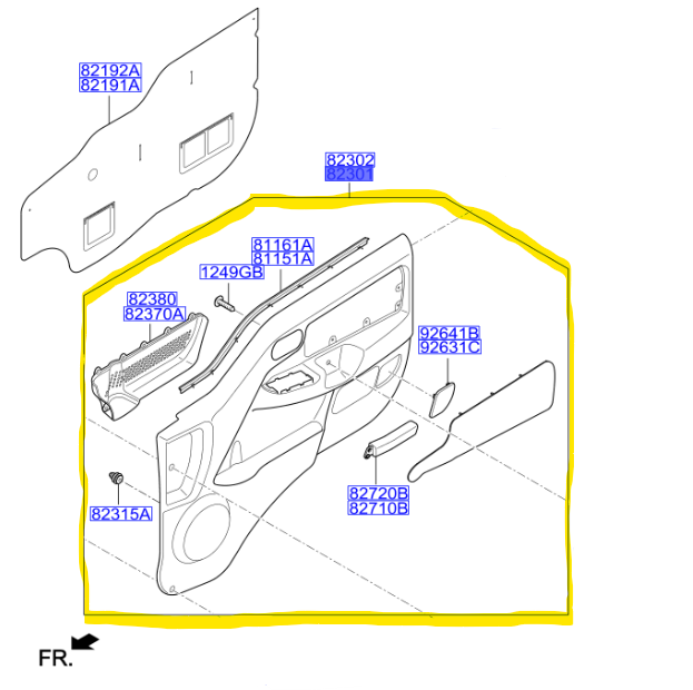 KAPI DOSEMESI SOL 823014E040GW