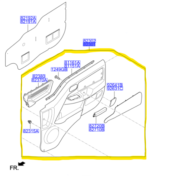KAPI DOSEMESI SOL 823014E040GW