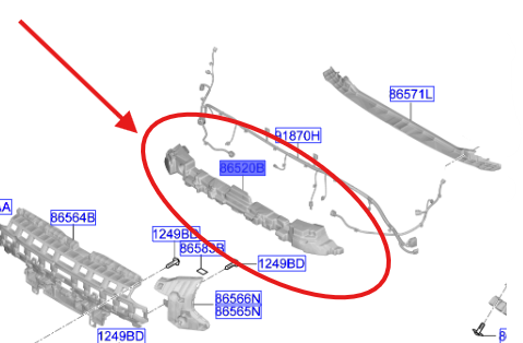 ON TAMPON DARBE EMICI 86521EVCA0