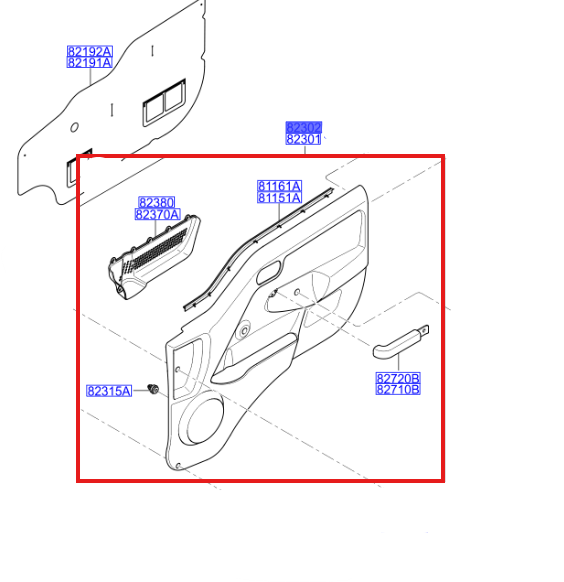 ON KAPI DOSEMESI SAG 823024E040P2
