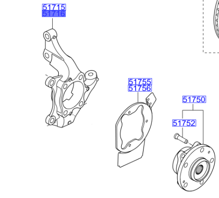 ON AKS-TASIYICISI SOL 517151P000