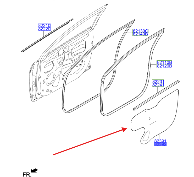 ON KAPI  BAKALIT SAG 82392H8010