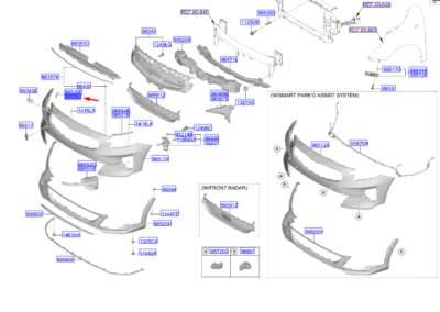 ON TAMPON UST BRAKETI 86525J7CA0