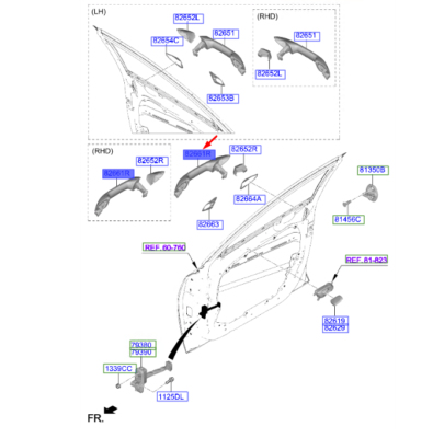 KAPI KOL DIS SAG 82661J7010