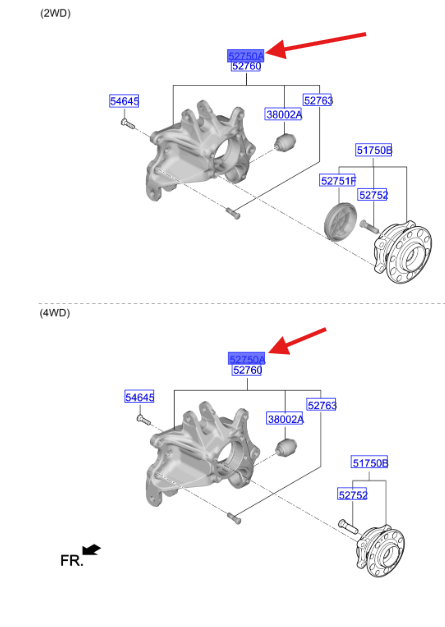 ARKA AKS TASIYICISI SOL 52710P2050