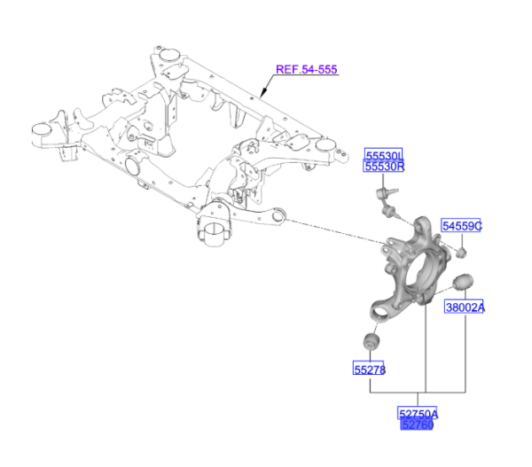ARKA AKS TASIYICISI SAG 52711GI000