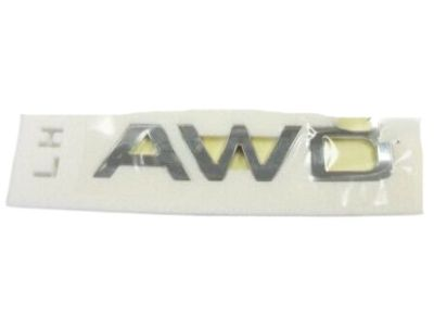 Amblem Awd Sol 86341D9000
