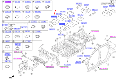 Pad 8415133A00