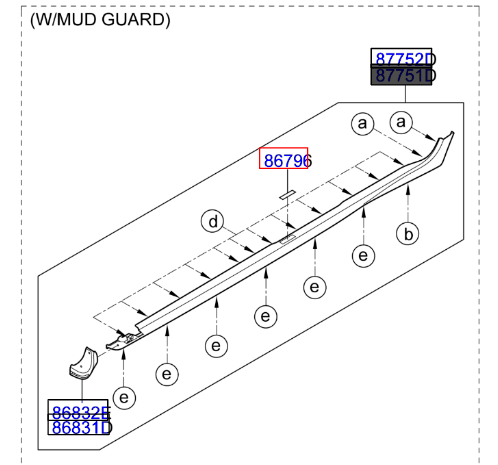 Stonic Marşbıyel Bakaliti Sol 87751H8410