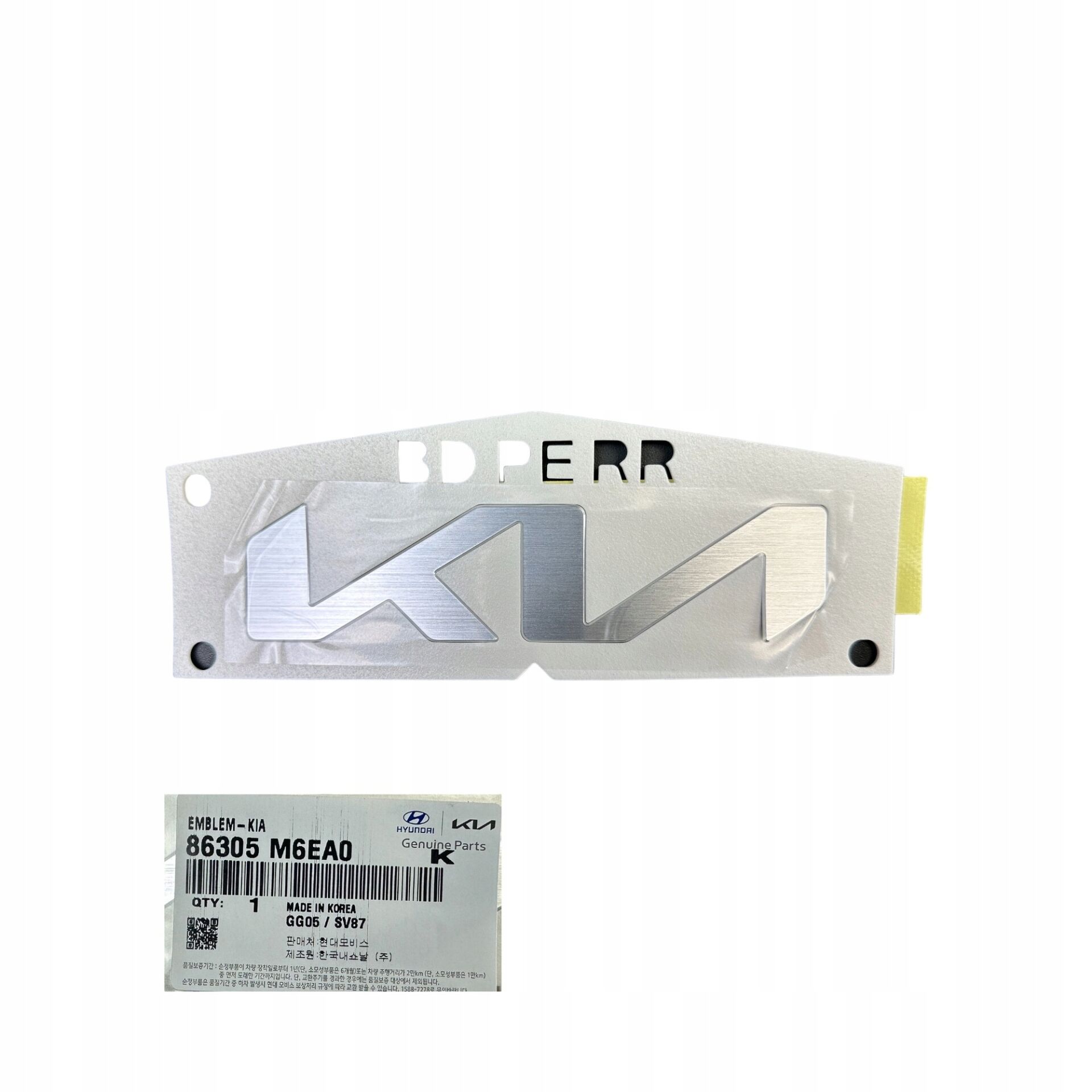 AMBLEM    KIA-ON PANCUR 86305M6EA0