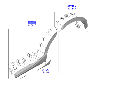 ARKA KAPI DIS BAKALITI SAG 87732CV600