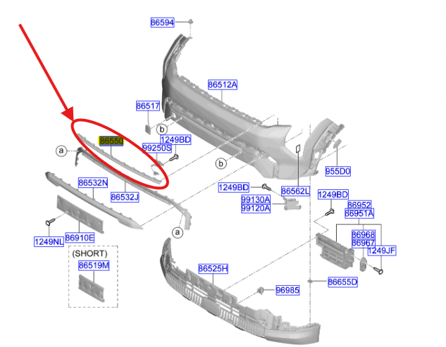 ON TAMPON BAKALITI  86599EVCA0