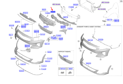 ON TAMPON DARBE EMICI 86520J7CA0