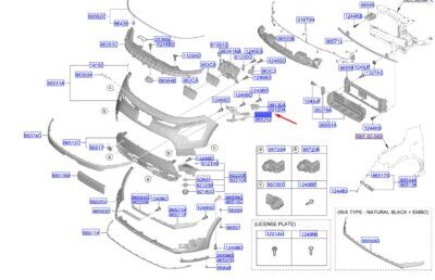ON TAMPON UST BRAKETI 86526AO000
