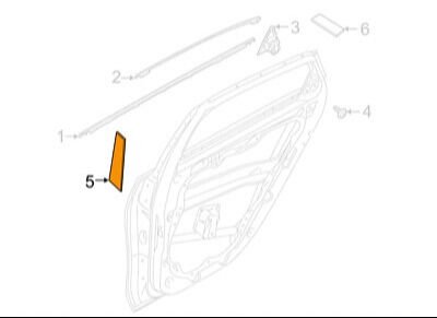 Arka Kapı On Sag Sıyah Band 77521M6000