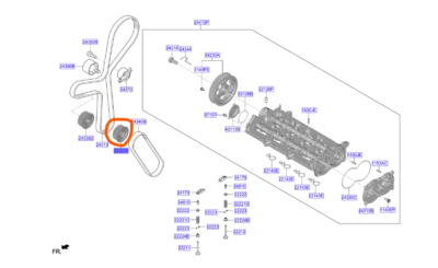 Krank Mılı Kayış Dişlisi 231202U000