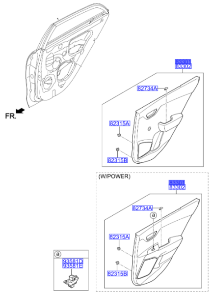 ARKA KAPI DOSEME-SOL 83301H8520WK