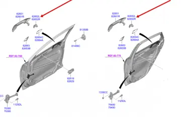 KAPAK ON KAPI TUTACAK SAG 82662J7020