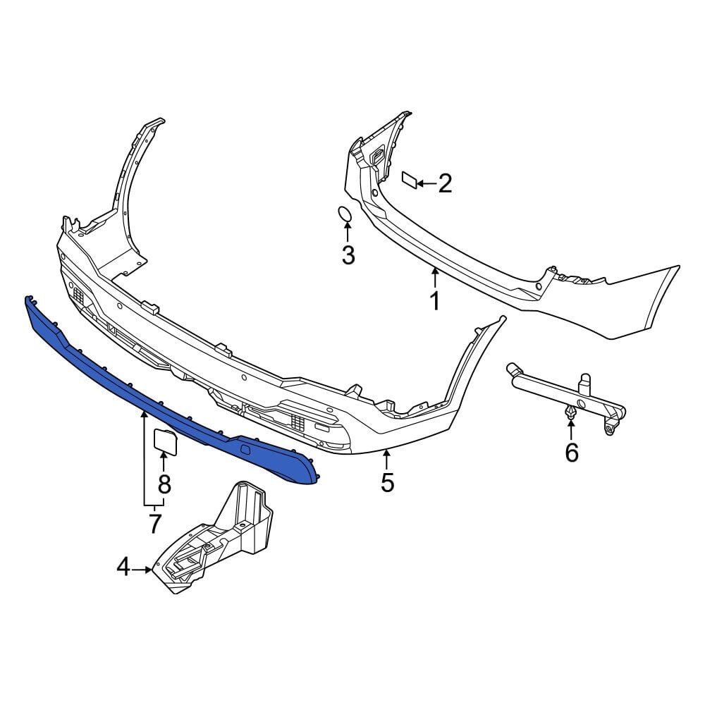 Arka Tampon Alt 86670P2600