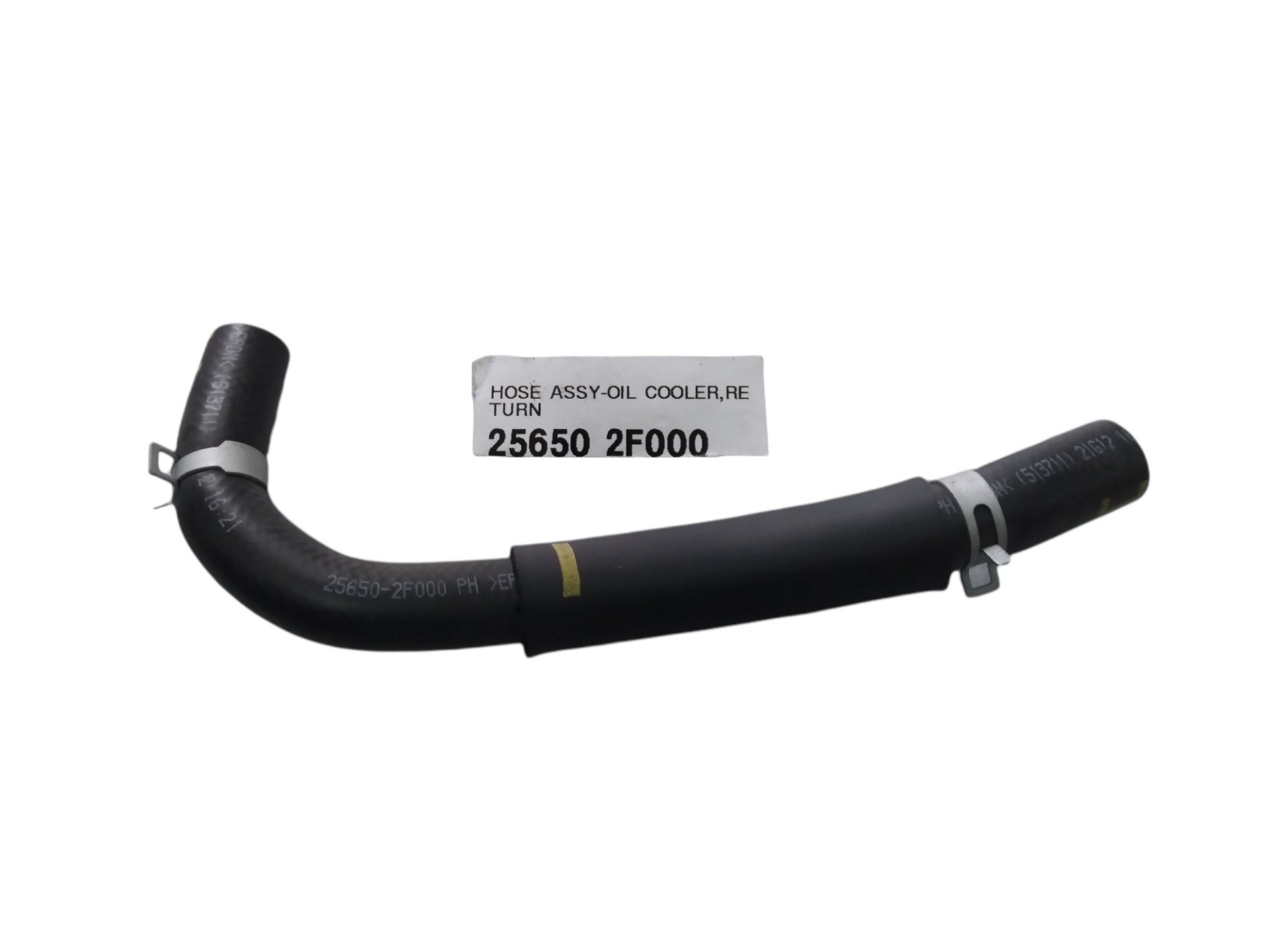 Hortum Yağ Soğutucu 256502F000