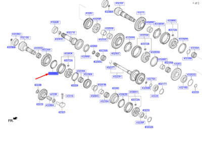 SENKROMEC SARISI  Geri 433642D480