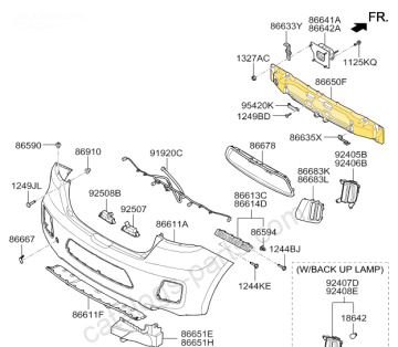 ARKA TAMPON IC BAKALITI 86631A2000