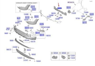 Arka Tampon Ic Sacı 86631CV300