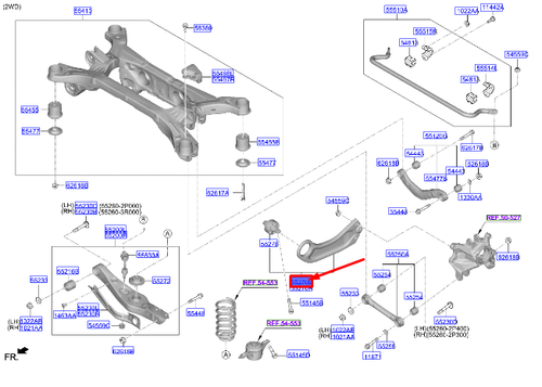 ARKA SOL DENGE KOLU 55270P2500