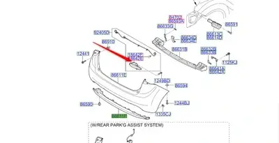 Sıs Lamba Arka Sag F/L 924041P000