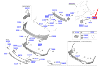 ARKA TAMPON ALT BAKALITI SAG 86652P2000