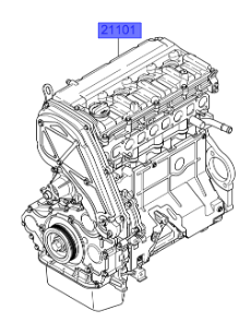 MOTOR KOMPLE 90RR14AF00