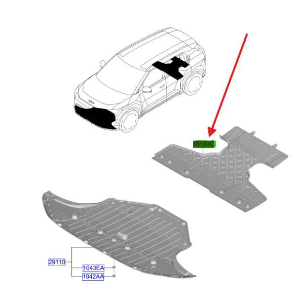 ALT KAPAK 554B0EV000