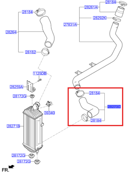 Hortum C 282732A520
