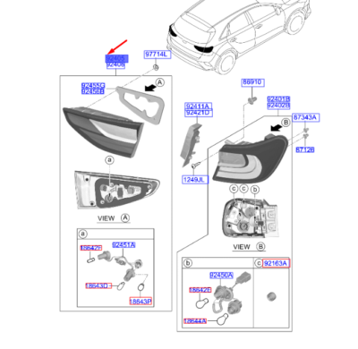 BAGAJ STOP LAMBA SOL 92403J7350