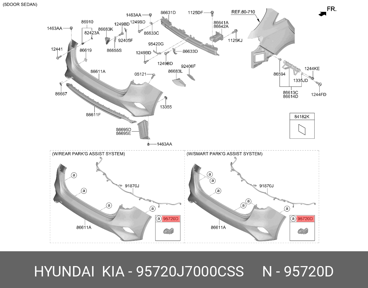 BWS SENSORU 95720J7000CSS